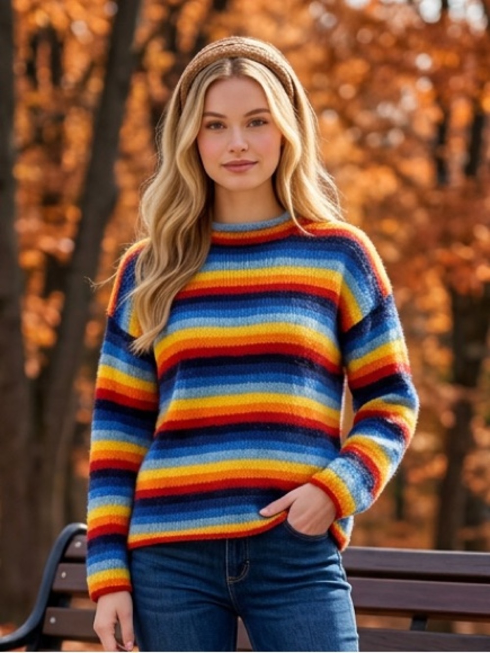 Kathmandu Wool Vintage Sweater Rare 22" P2P